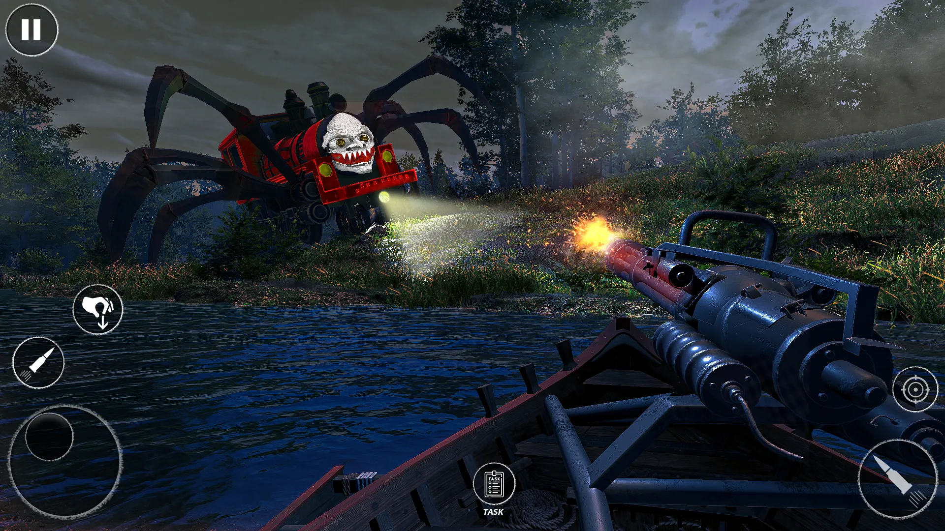 Scary Spider Monster Train Cho | Indus Appstore | Screenshot