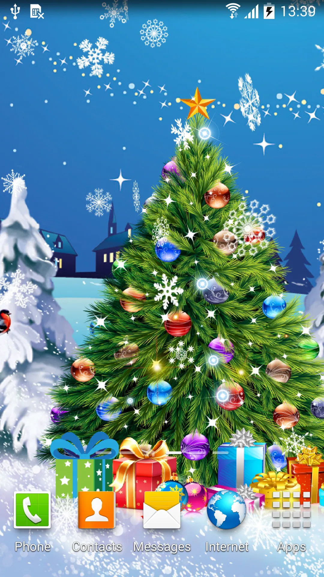 Christmas Live Wallpaper | Indus Appstore | Screenshot