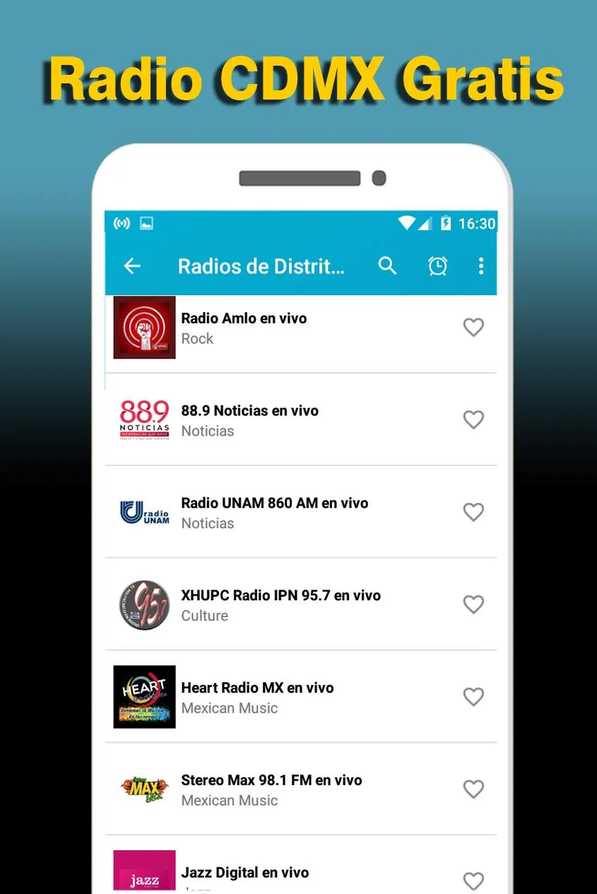 Radio CDMX | Indus Appstore | Screenshot