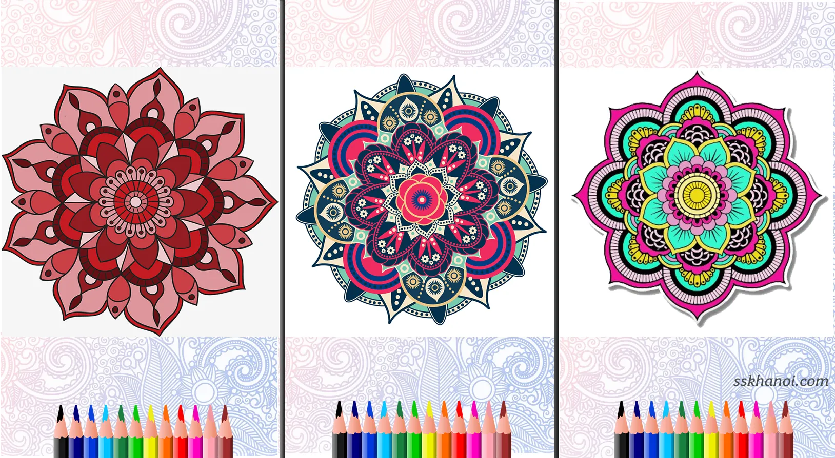 Mandala coloring games | Indus Appstore | Screenshot