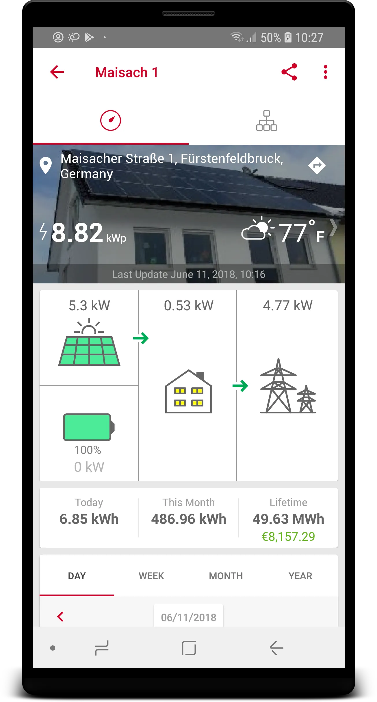 SolarEdge Monitoring | Indus Appstore | Screenshot