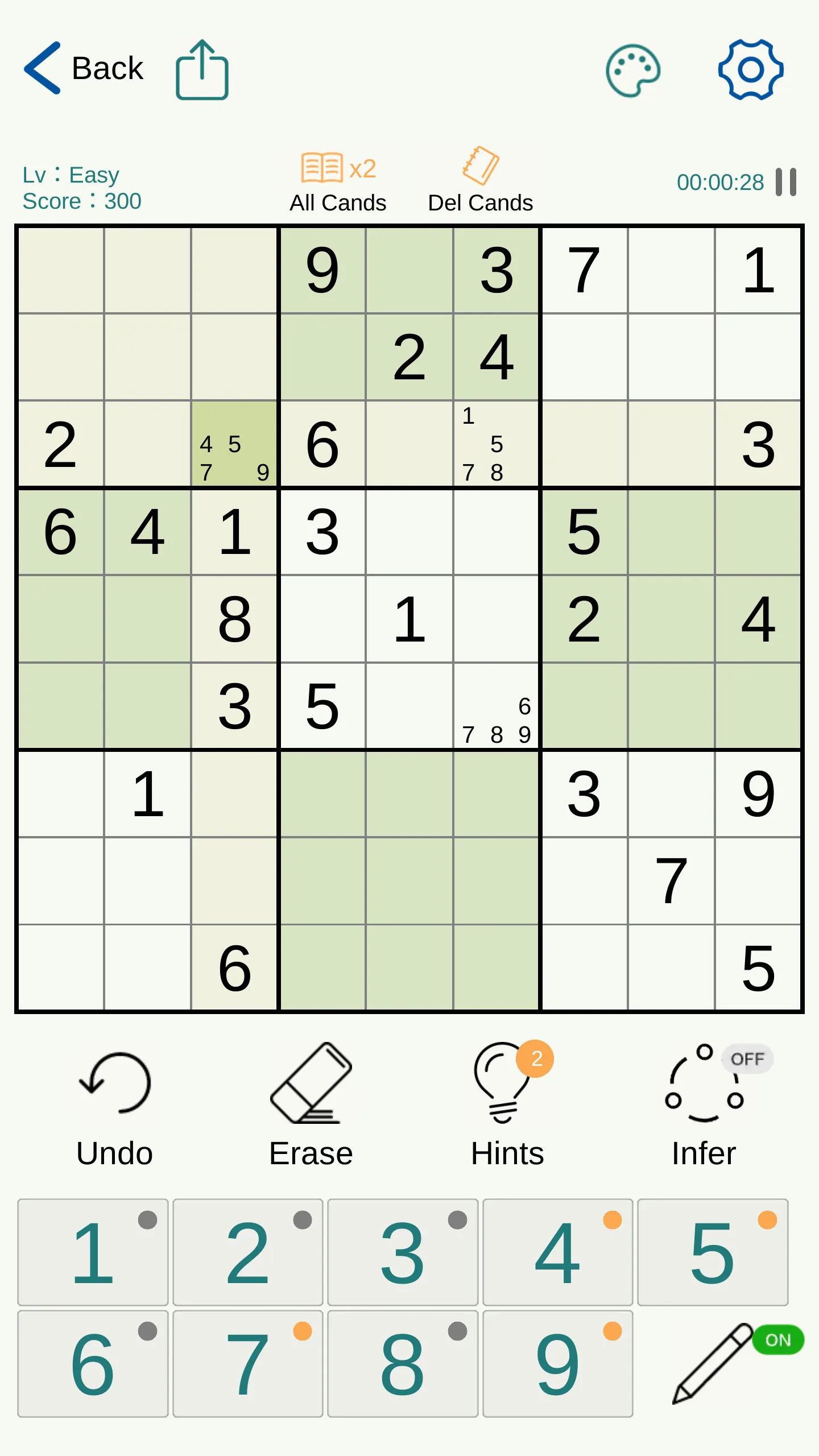 Sudoku - Classic Sudoku Puzzle | Indus Appstore | Screenshot