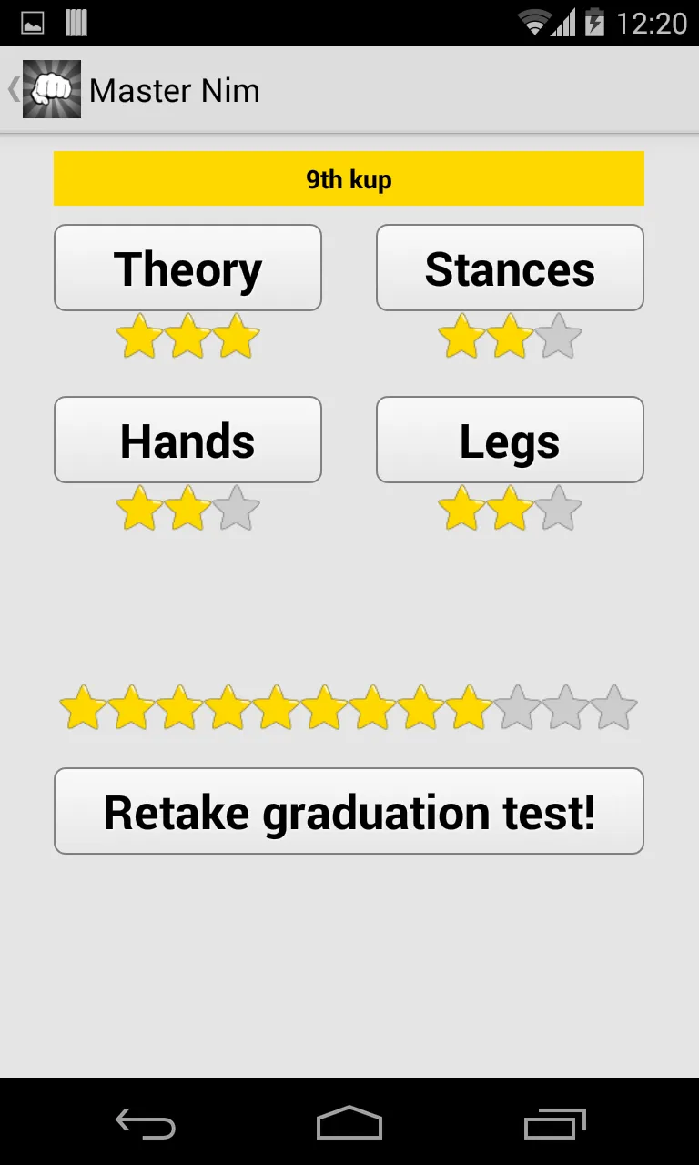 Master Nim: Taekwondo Trainer | Indus Appstore | Screenshot