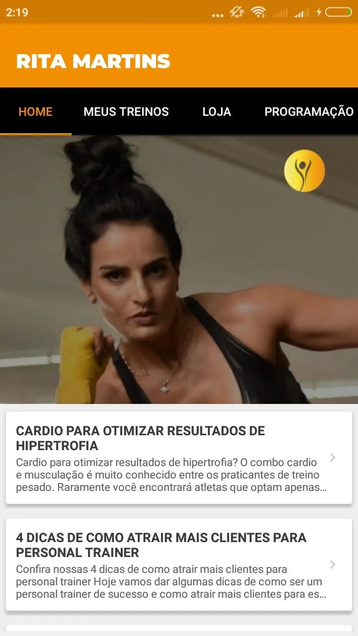 Rita Martins Fitness | Indus Appstore | Screenshot