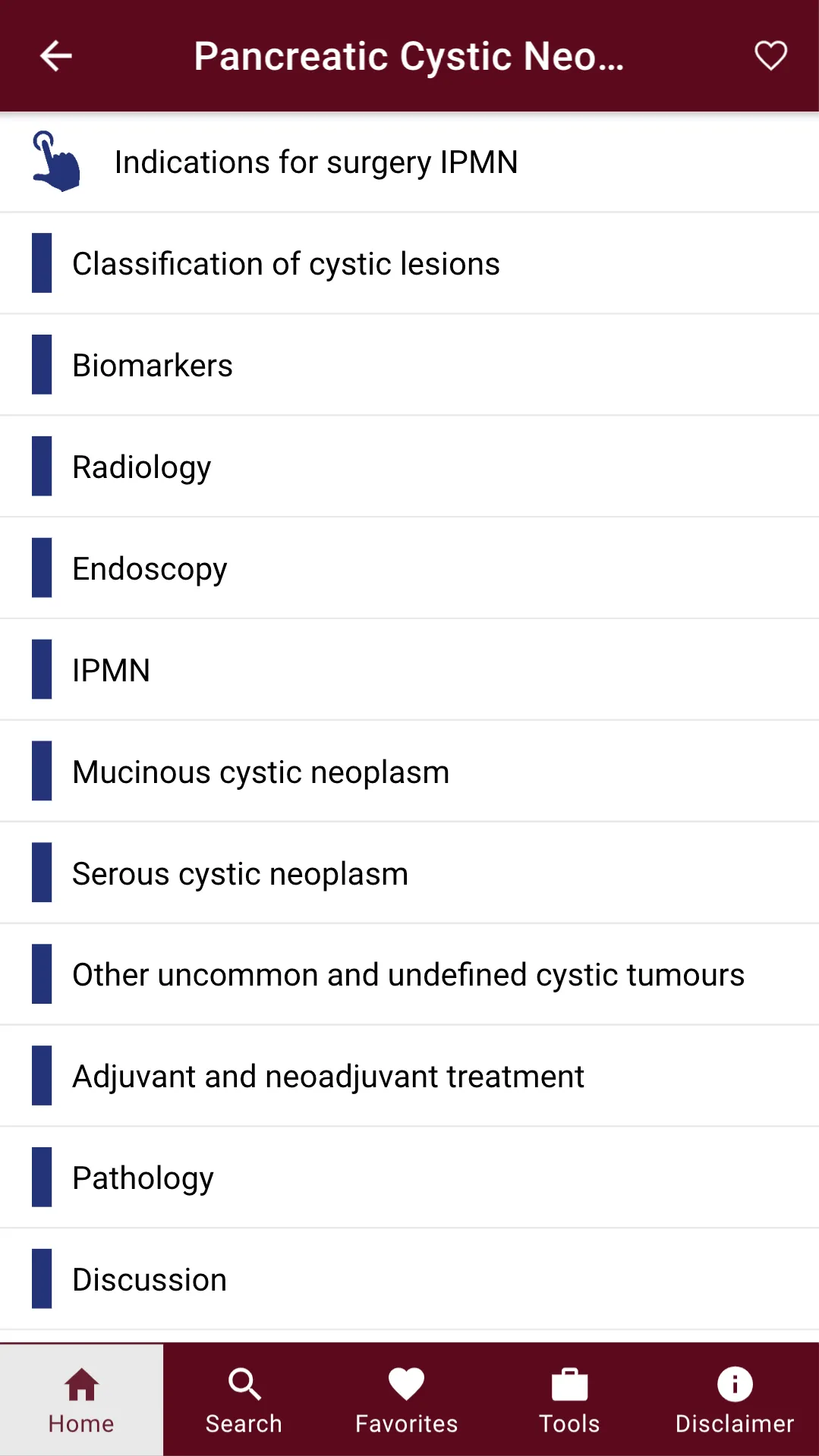 Pancreas Guidelines | Indus Appstore | Screenshot