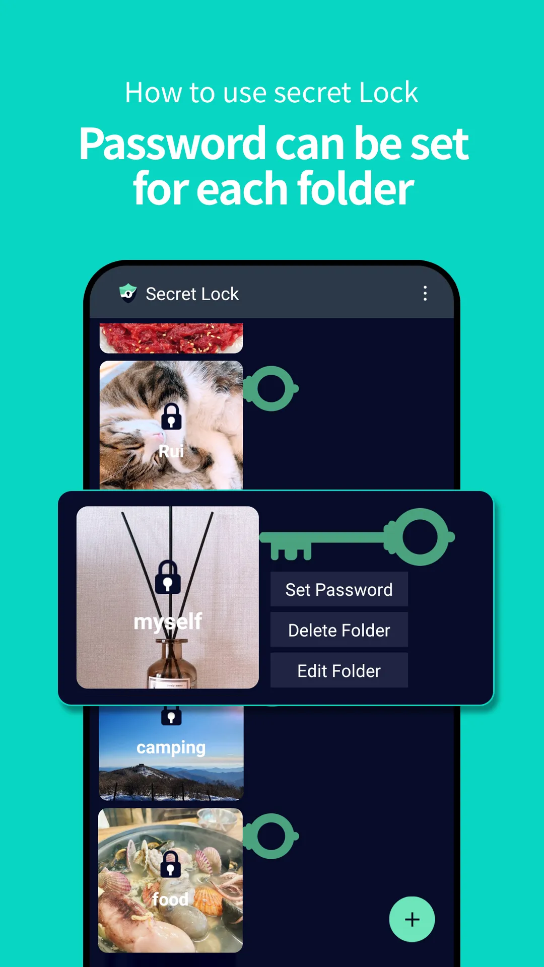 Secret Lock-Hide photo, video | Indus Appstore | Screenshot