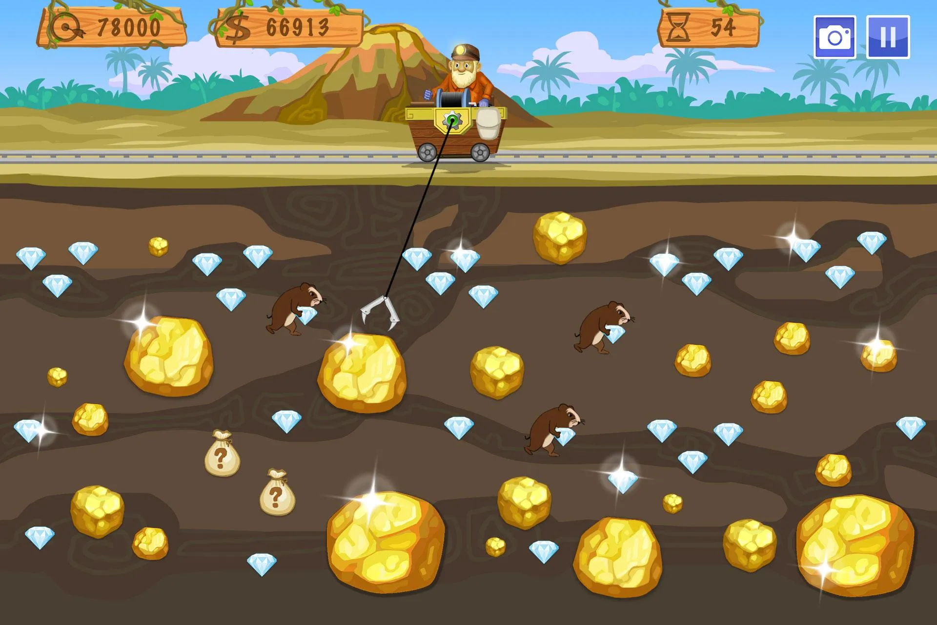 Gold Miner World Tour | Indus Appstore | Screenshot