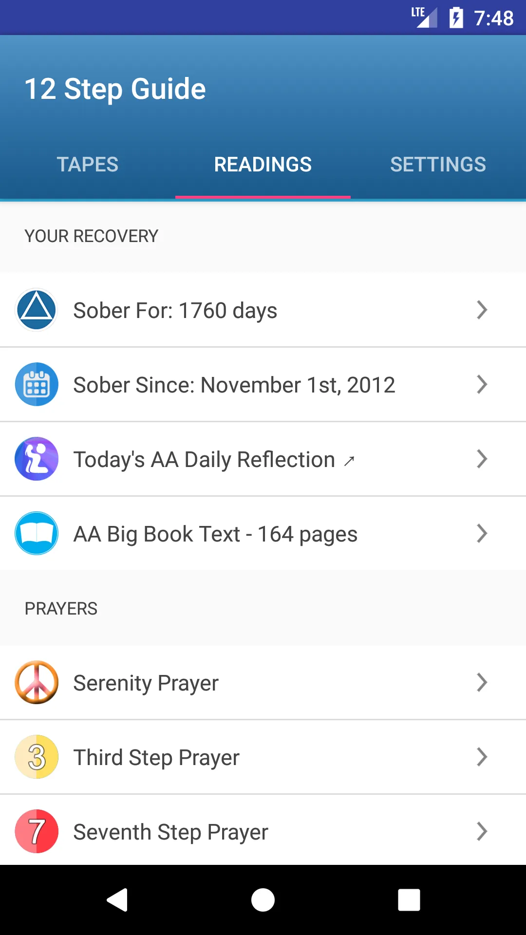 12 Step Guide Narcotics Addict | Indus Appstore | Screenshot