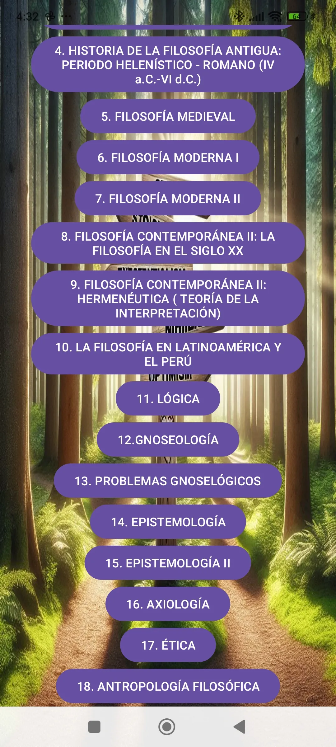 Filosofía | Indus Appstore | Screenshot