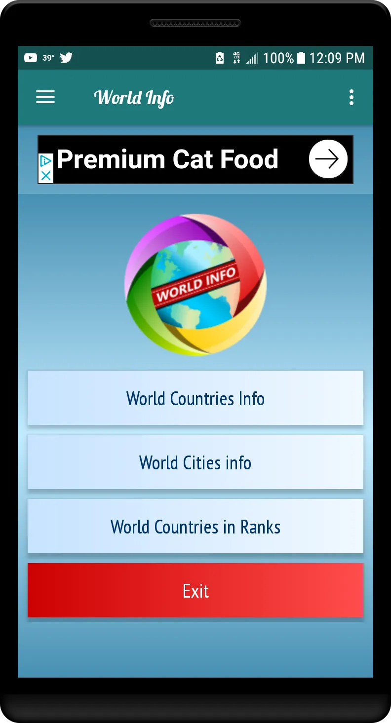 World Info | Indus Appstore | Screenshot