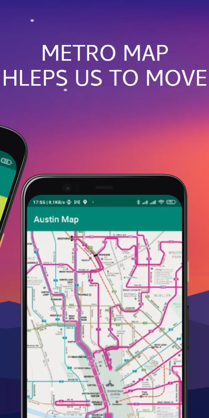 Austin Map | Indus Appstore | Screenshot