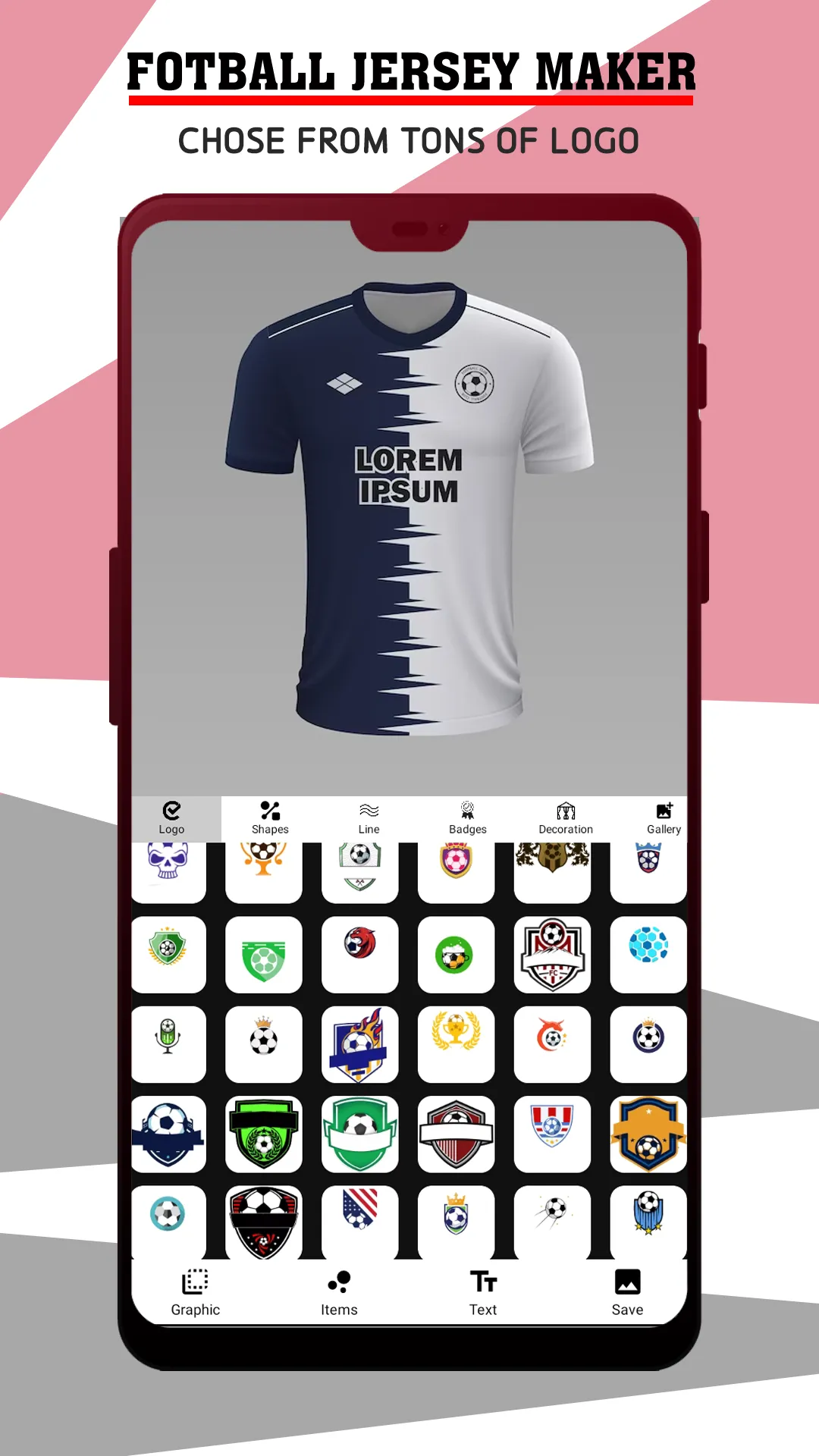 Football Jersey Maker | Indus Appstore | Screenshot