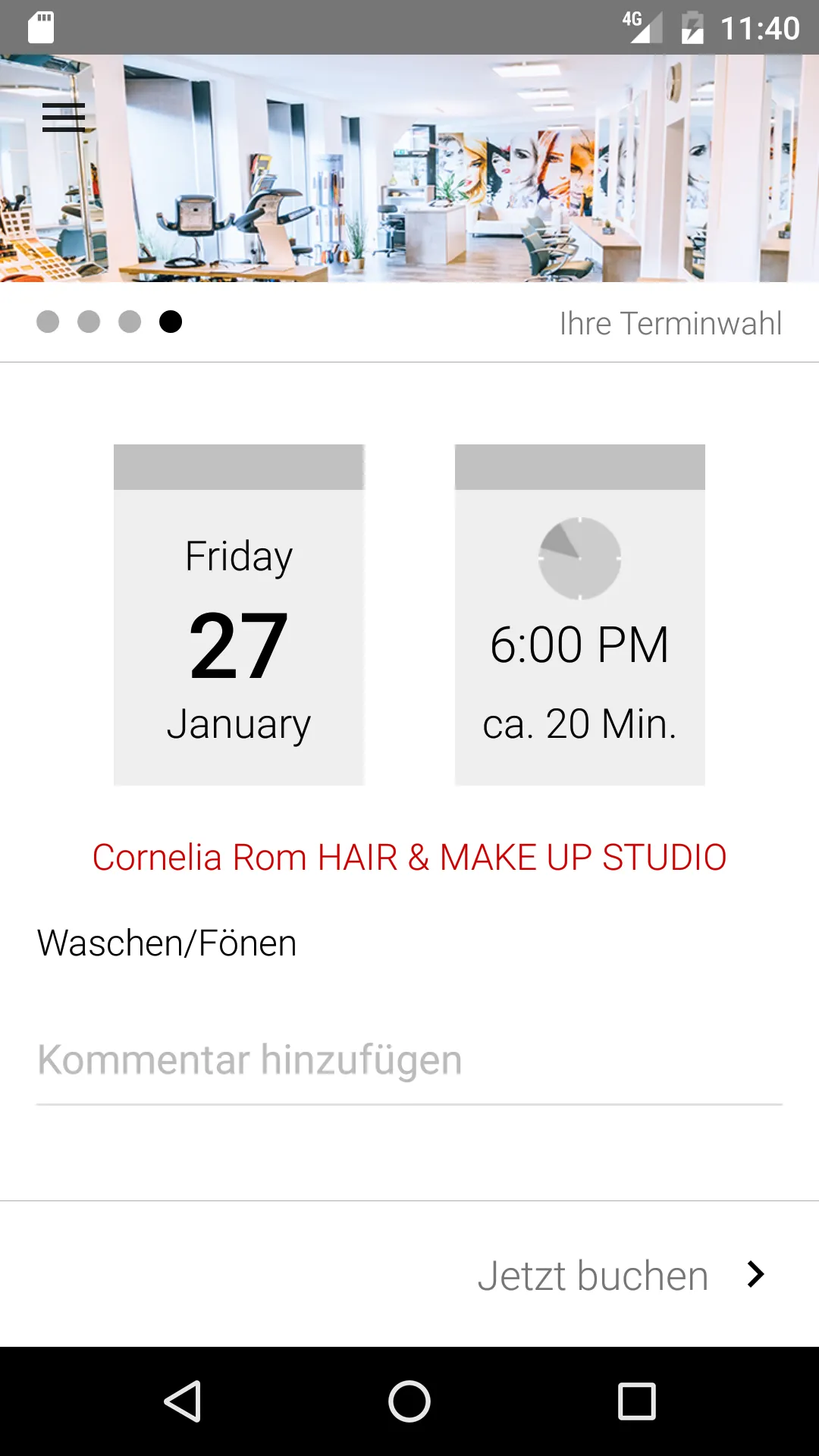 Cornelia Rom - Hair & Make Up | Indus Appstore | Screenshot