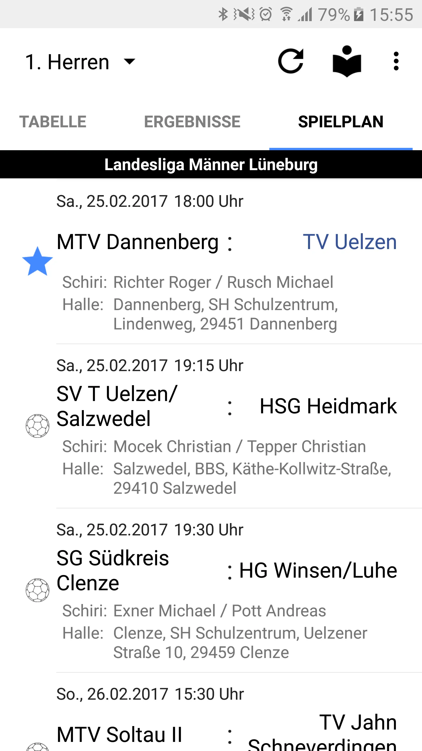 TV Uelzen Handball | Indus Appstore | Screenshot