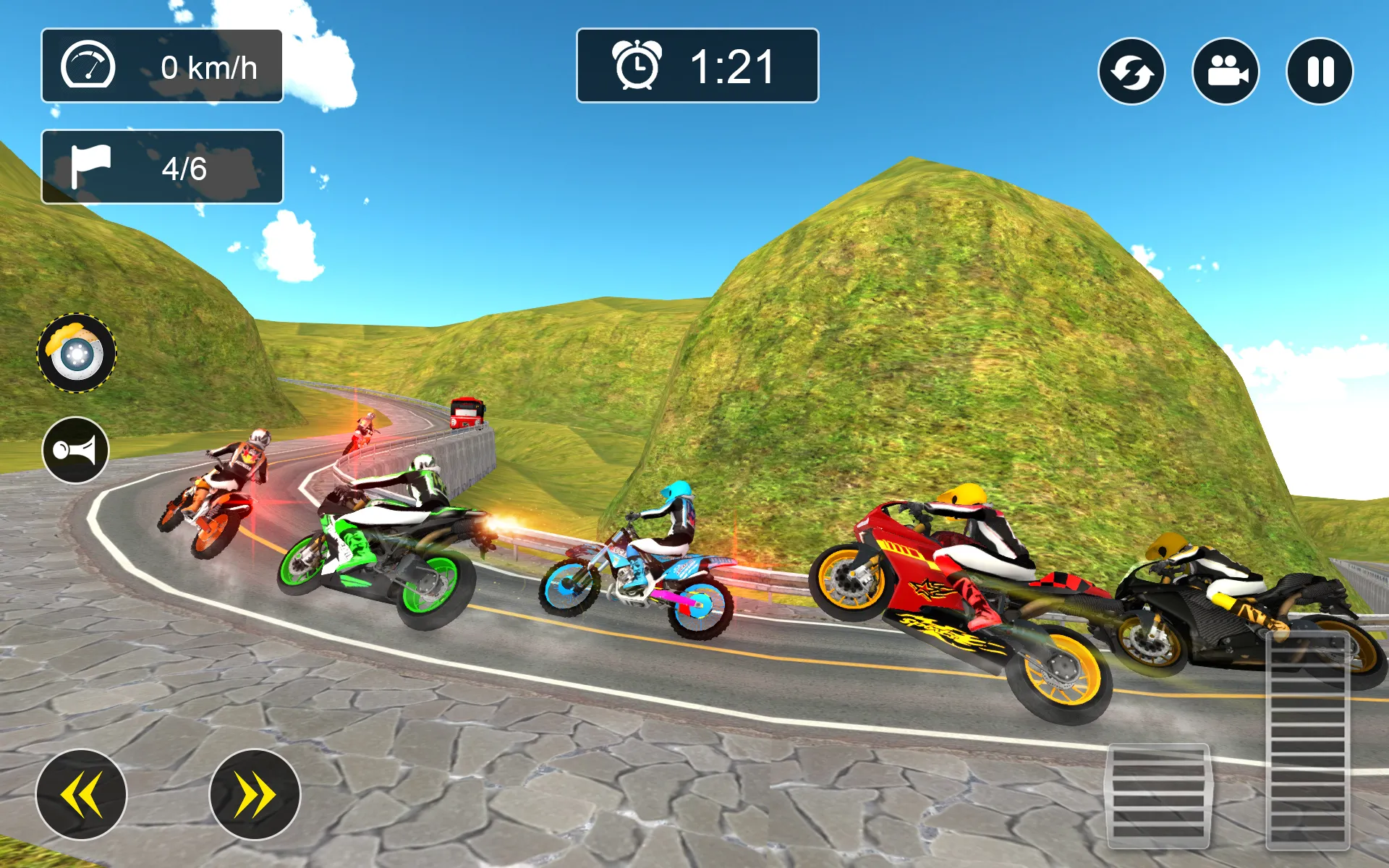 Snow Mountain Bike Racing 2022 | Indus Appstore | Screenshot