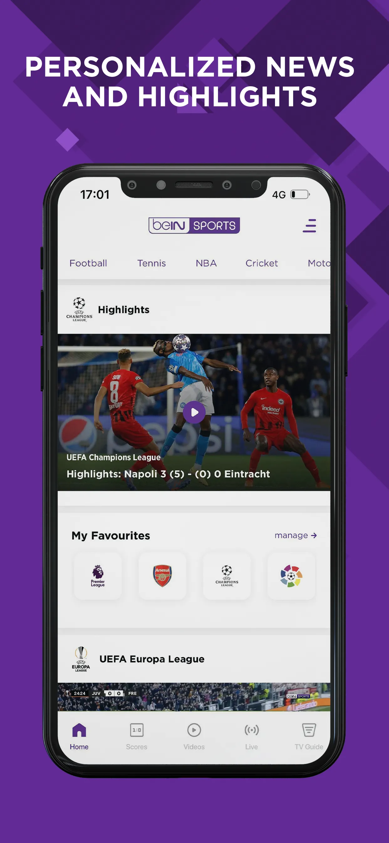 beIN SPORTS | Indus Appstore | Screenshot