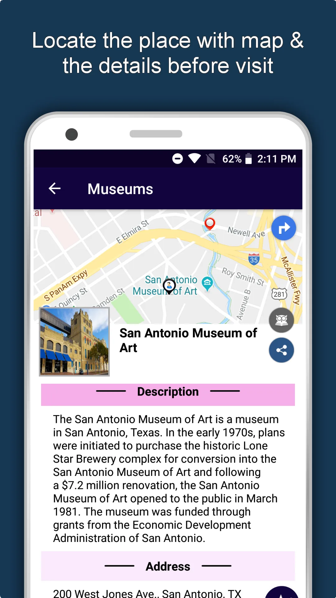 San Antonio Travel & Explore,  | Indus Appstore | Screenshot