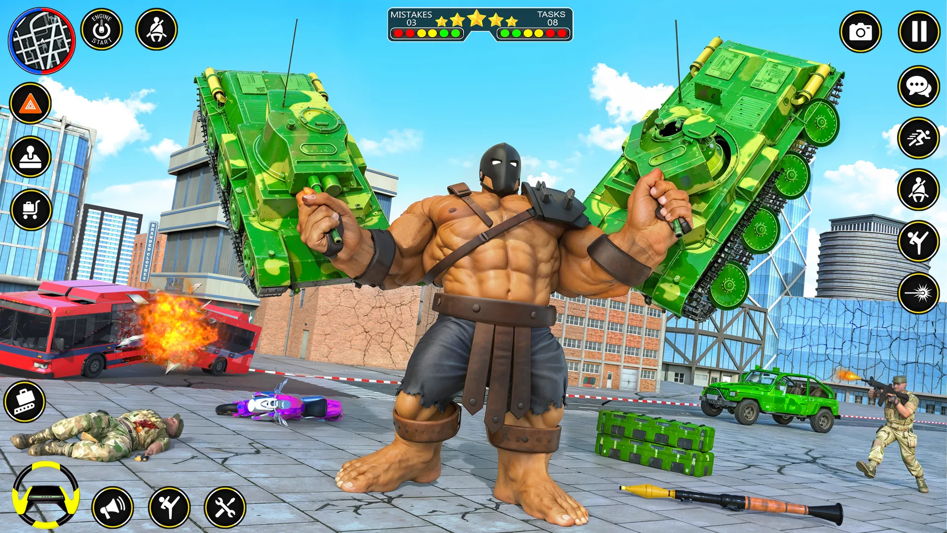 Incredible Monster Hero Games | Indus Appstore | Screenshot