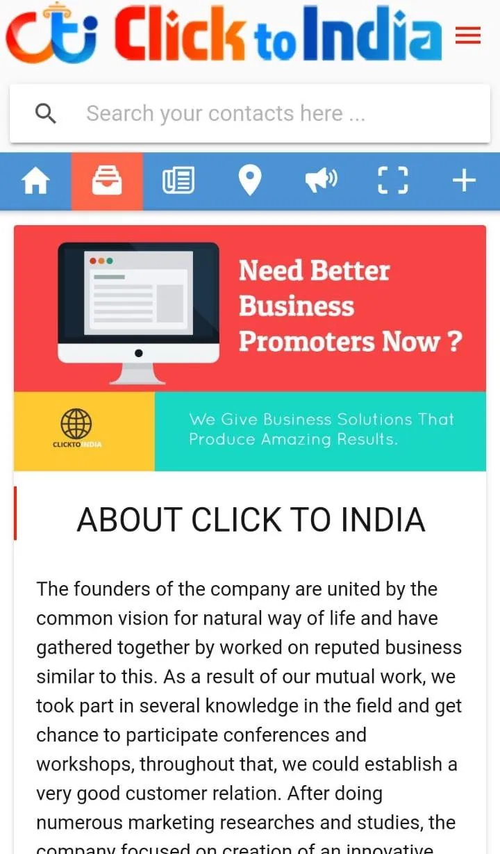 Click to India | Indus Appstore | Screenshot