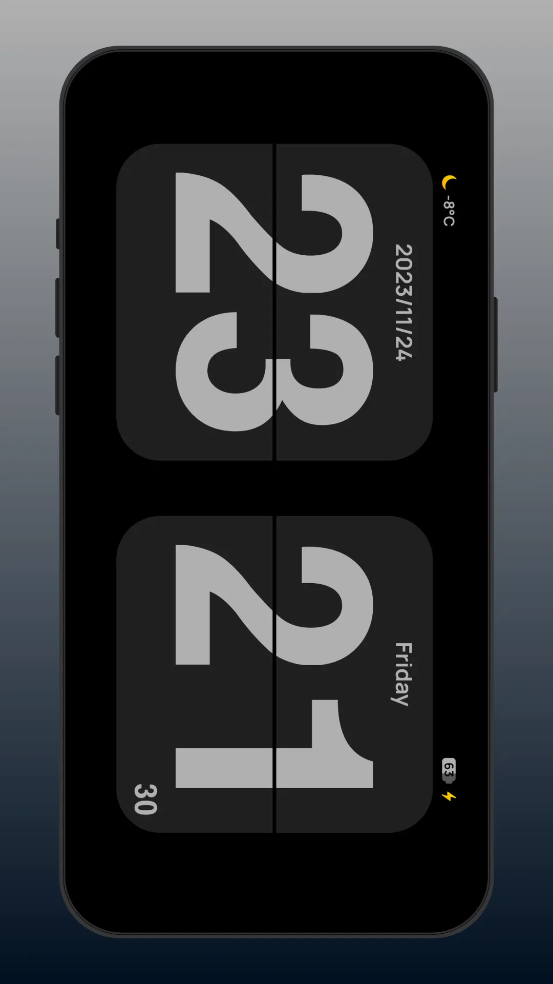 Flip clock: World clock | Indus Appstore | Screenshot