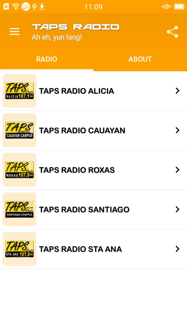 TAPS Radio Philippines | Indus Appstore | Screenshot