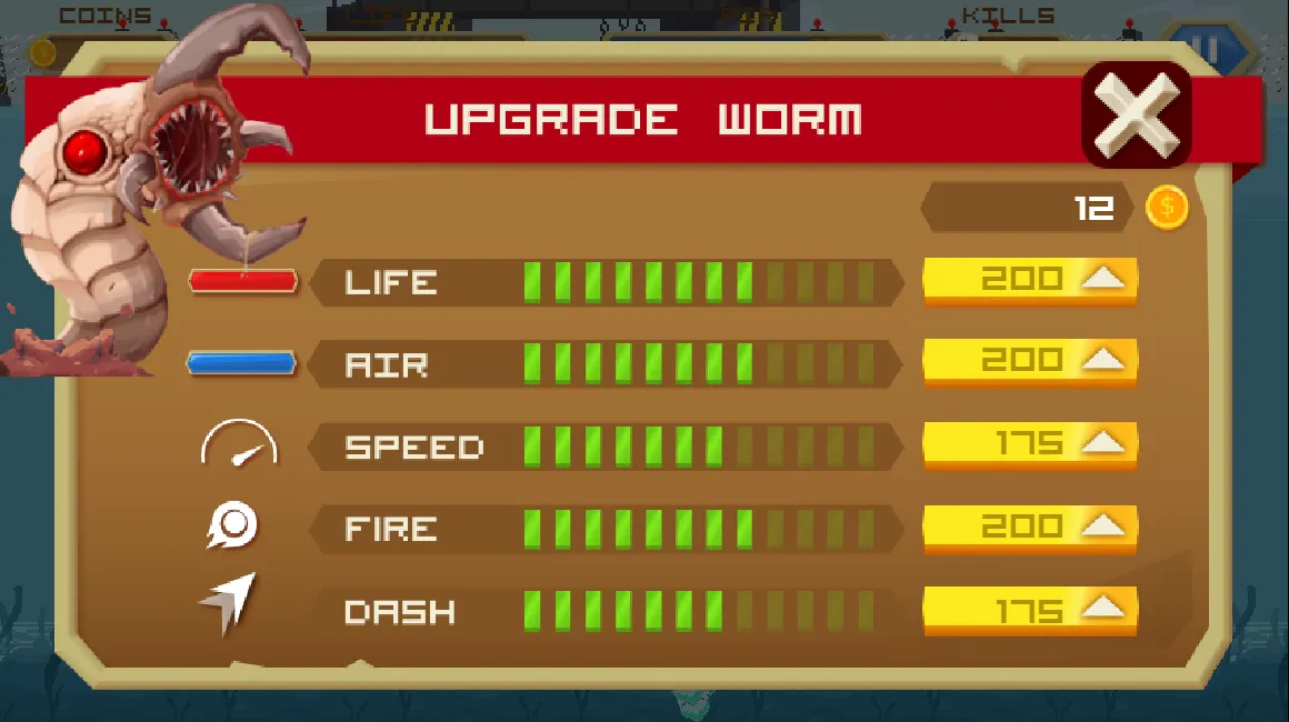 Deep Worm 2 - Worm attack | Indus Appstore | Screenshot