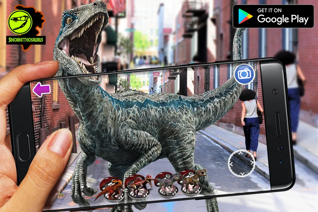 AR Dinosaur in real life  simu | Indus Appstore | Screenshot