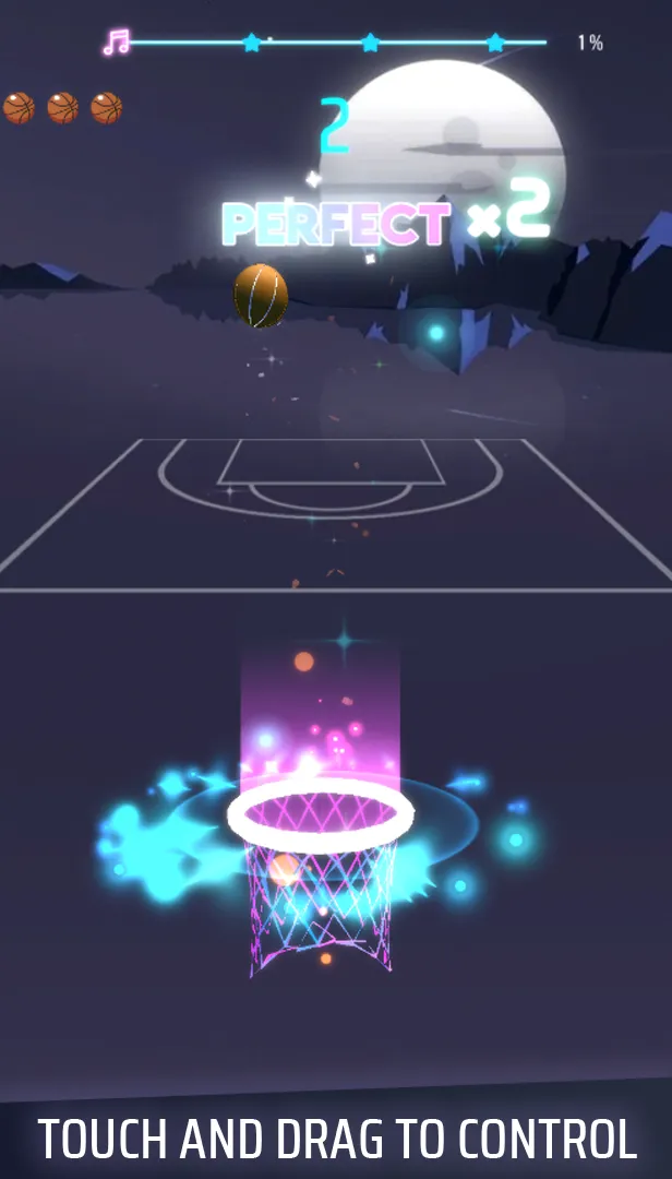 Beat Basketball: EDM Slam Dunk | Indus Appstore | Screenshot