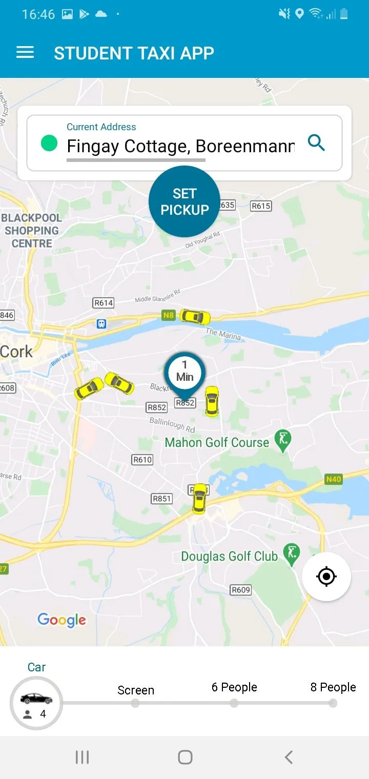 Student Taxi App Cork | Indus Appstore | Screenshot