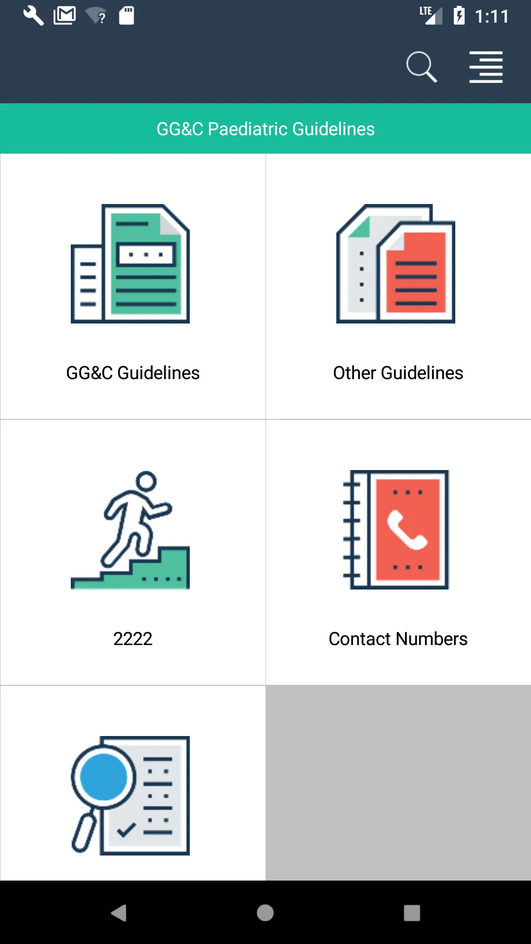 GG&C Paediatric Guidelines | Indus Appstore | Screenshot