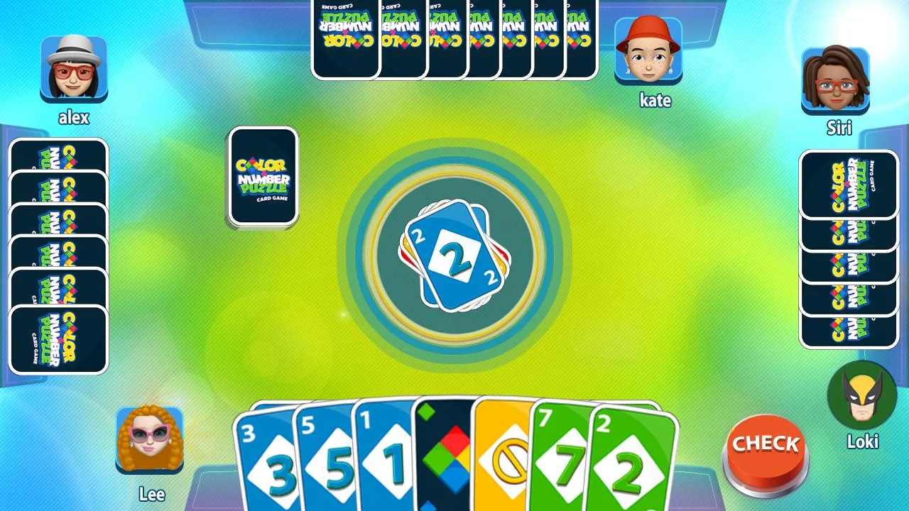 Color & Number - Card Game | Indus Appstore | Screenshot