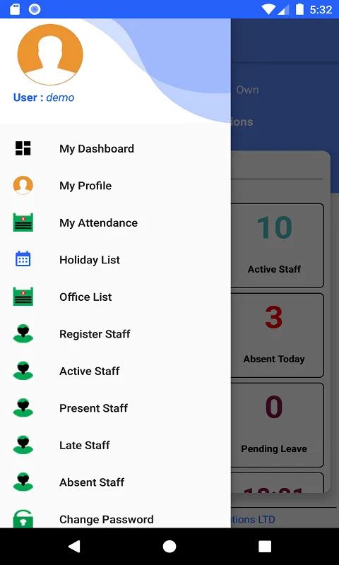 Central Biometric Attendance M | Indus Appstore | Screenshot