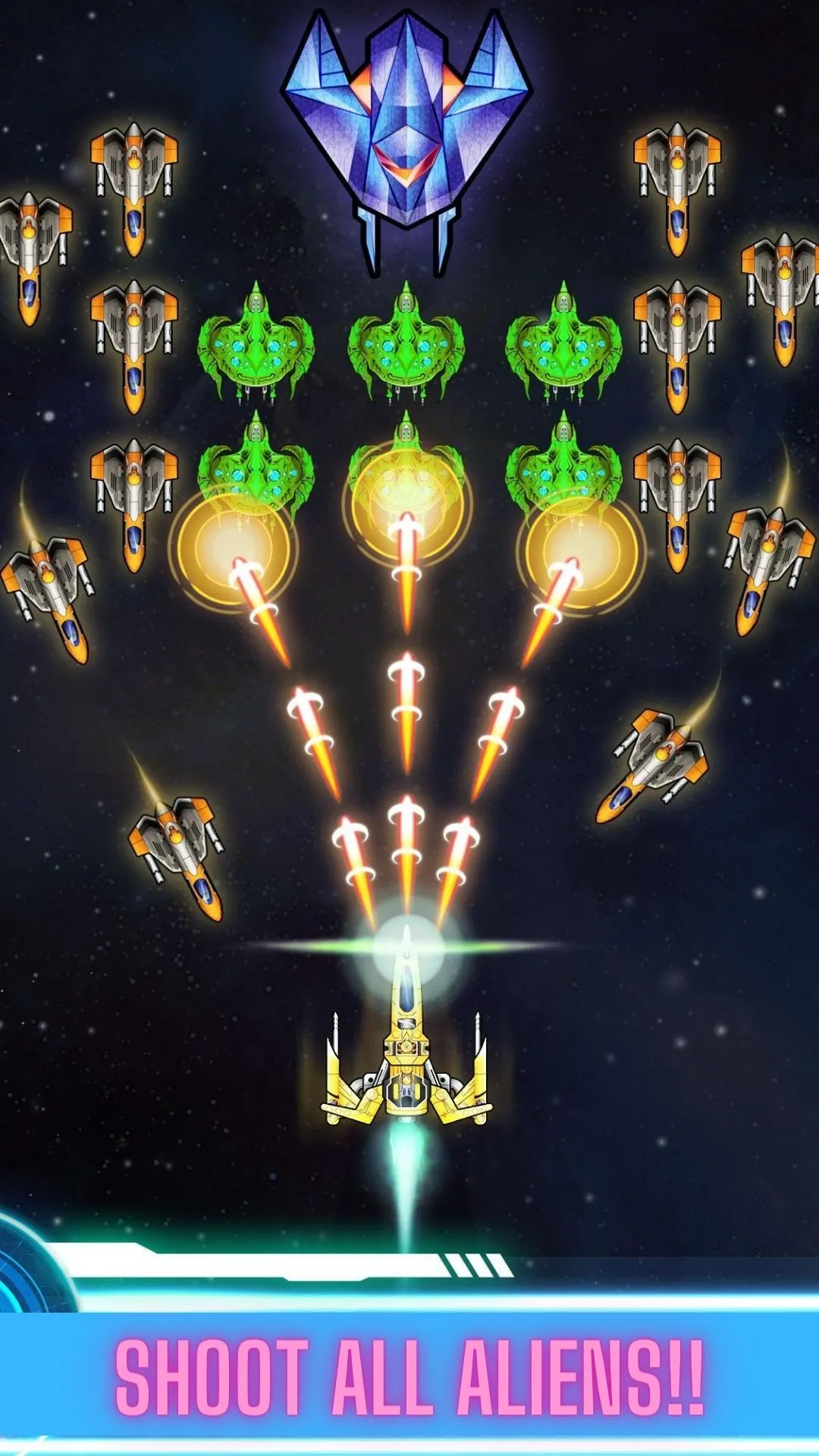 Galaxy Alien-Spaceship Shooter | Indus Appstore | Screenshot