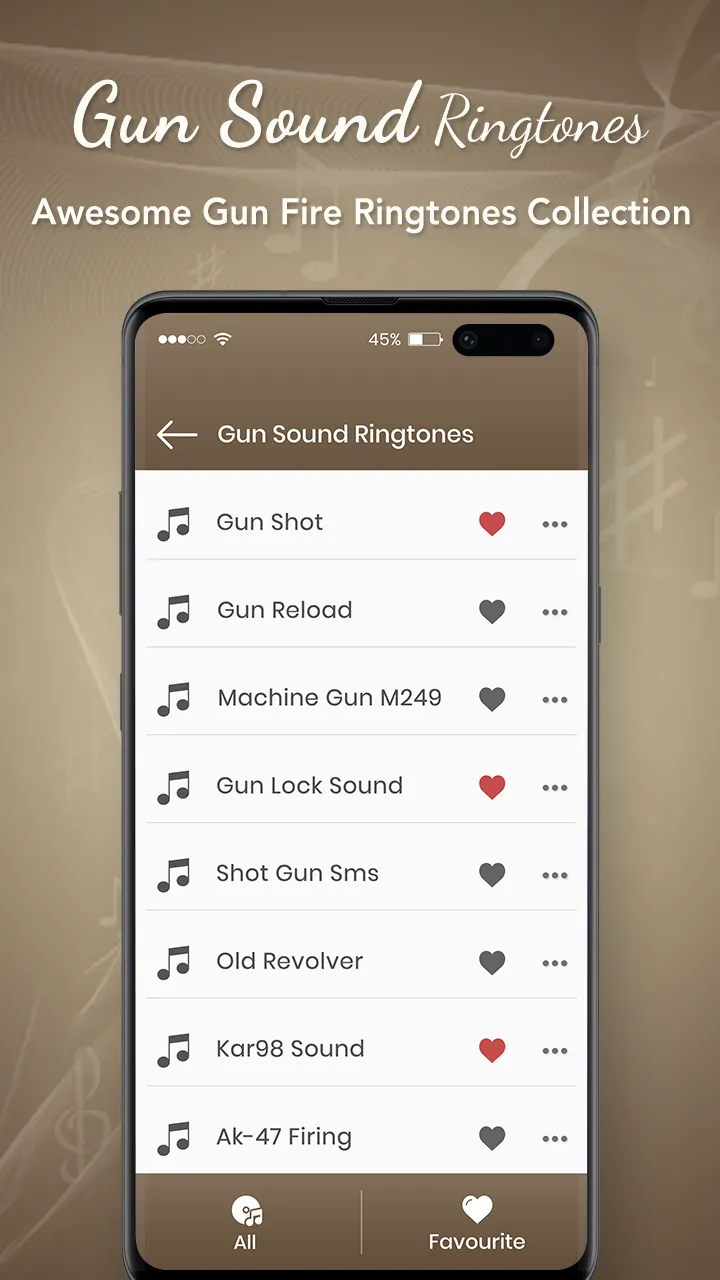 Gun Sound Ringtone | Indus Appstore | Screenshot