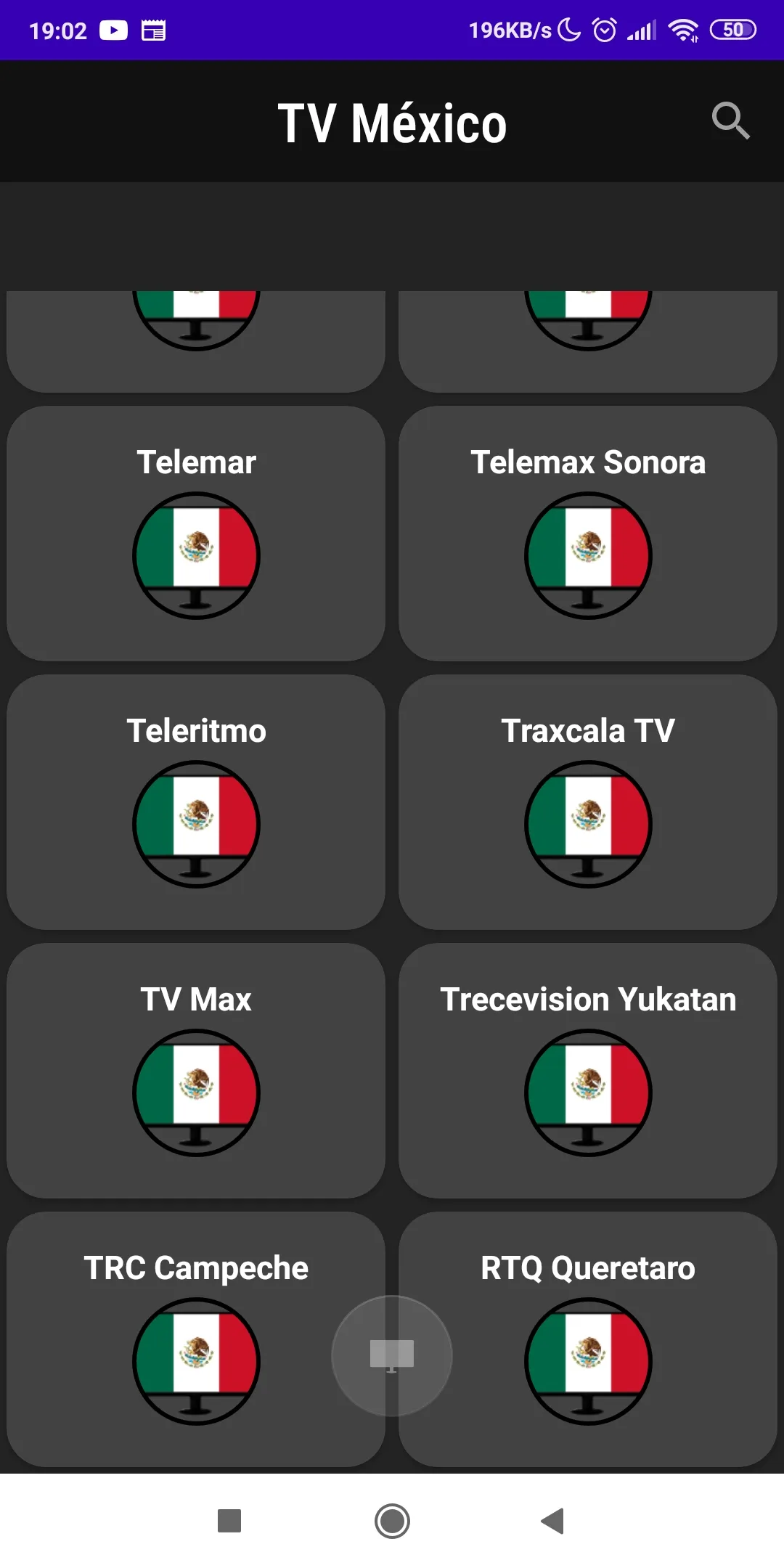 TV Mexico HD abierta en vivo | Indus Appstore | Screenshot