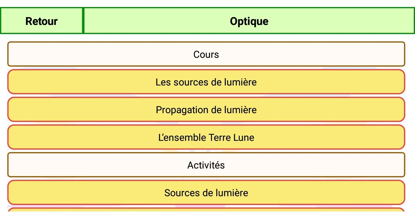 Physique et Chimie 5ème | Indus Appstore | Screenshot