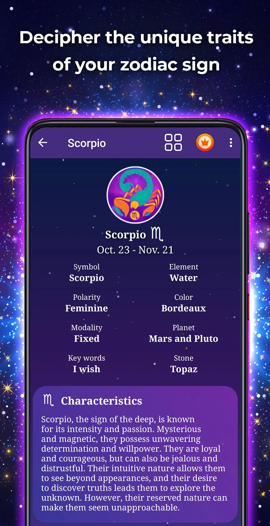 Daily Horoscope - Astrology | Indus Appstore | Screenshot