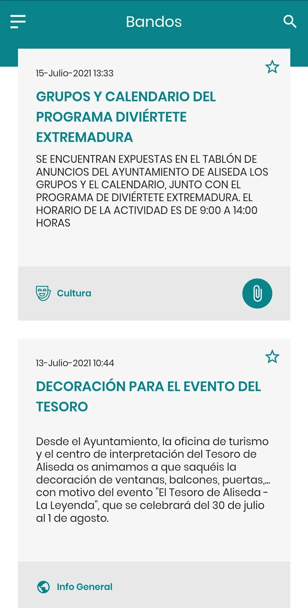 Aliseda Informa | Indus Appstore | Screenshot