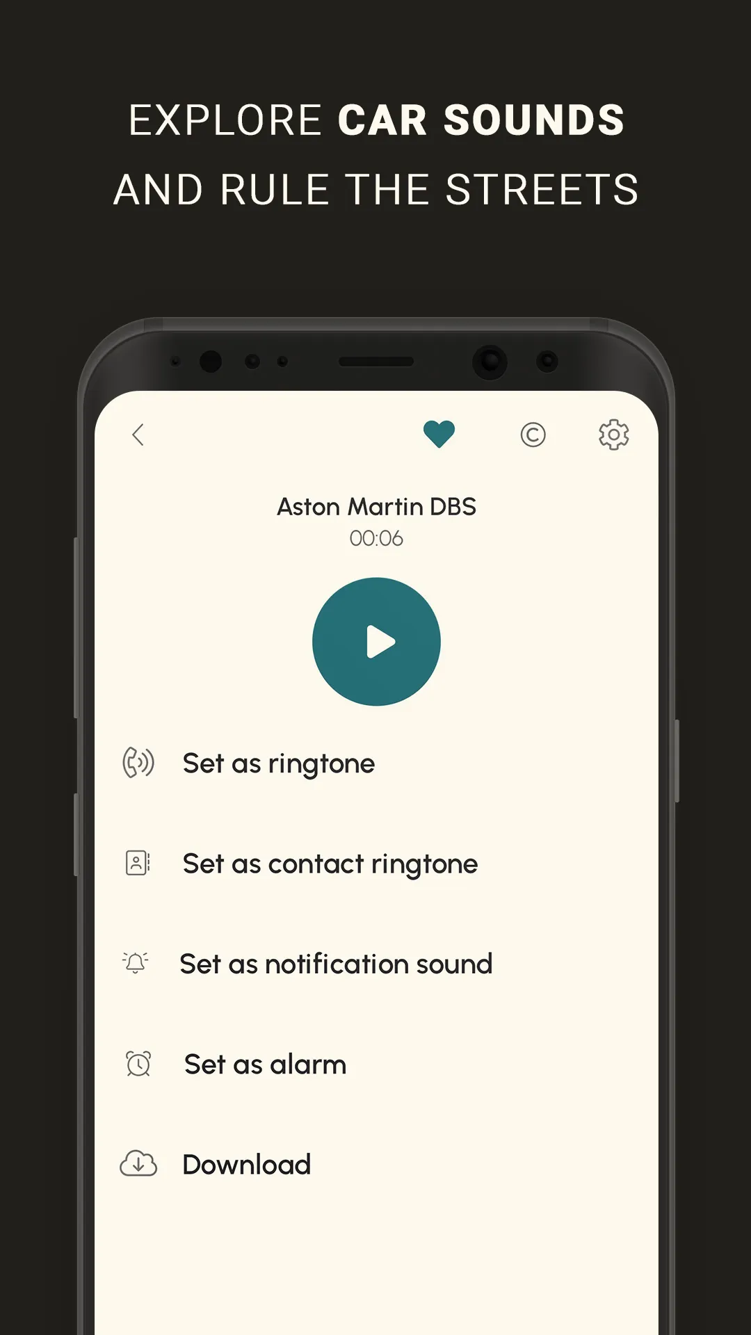 Car Sounds & Ringtones | Indus Appstore | Screenshot