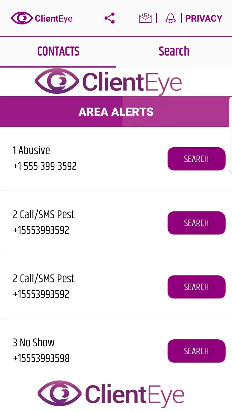 ClientEye - Report-A-Call | Indus Appstore | Screenshot