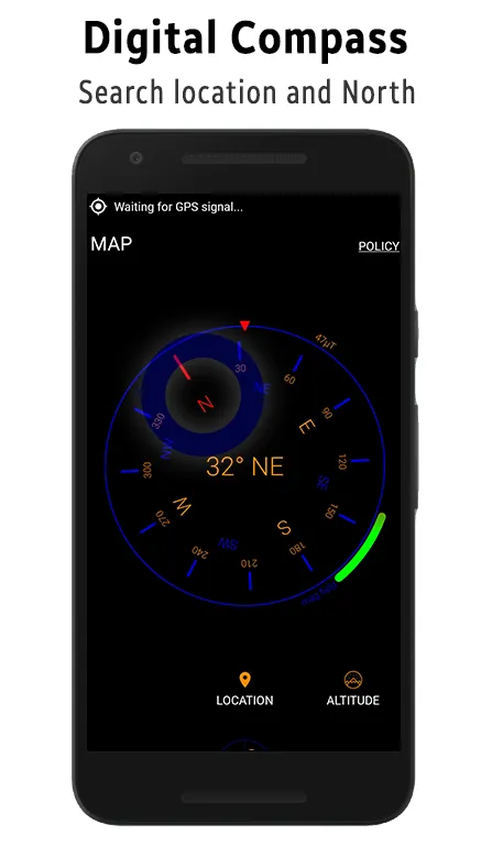 Digital Compass for Android | Indus Appstore | Screenshot