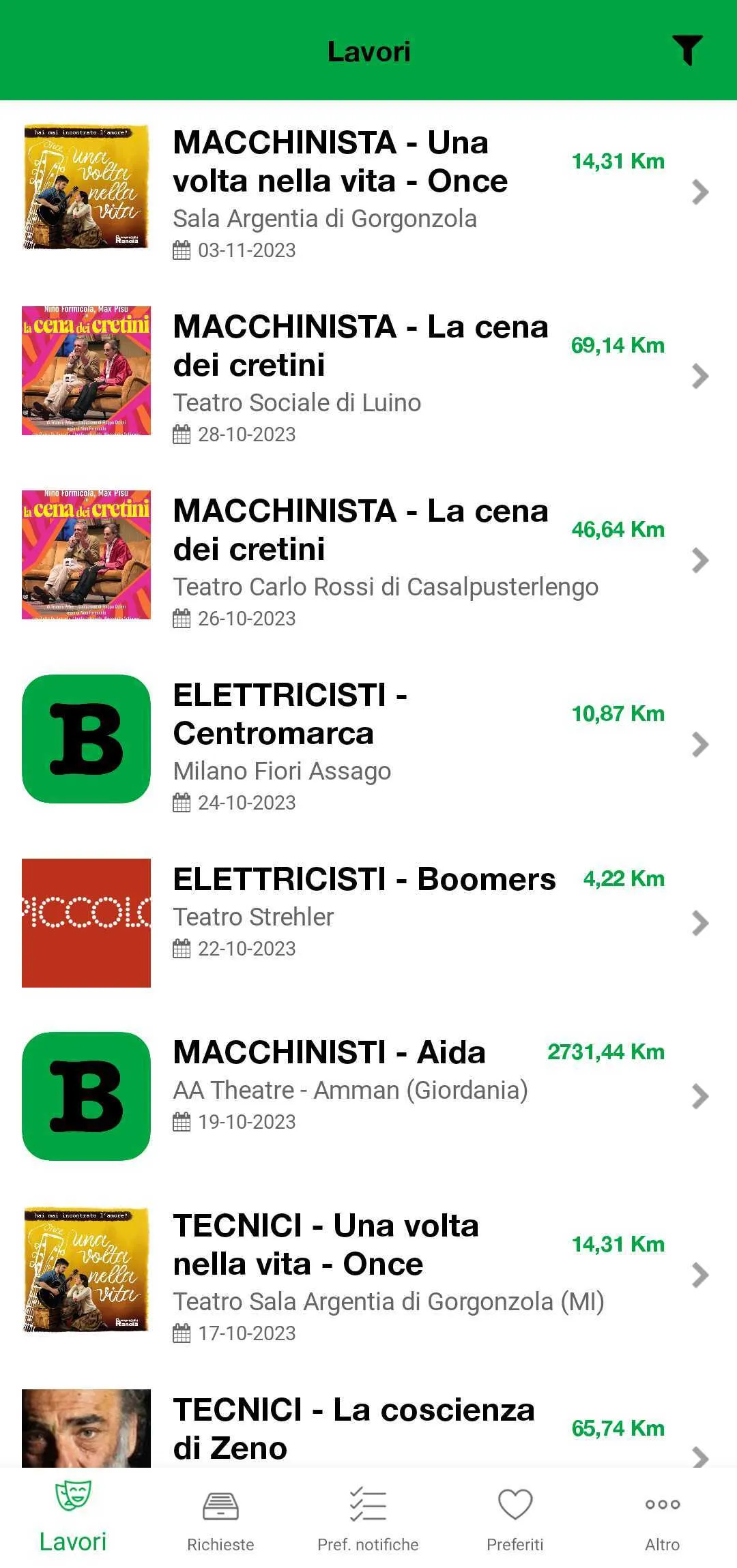 Backstage Allestimenti | Indus Appstore | Screenshot