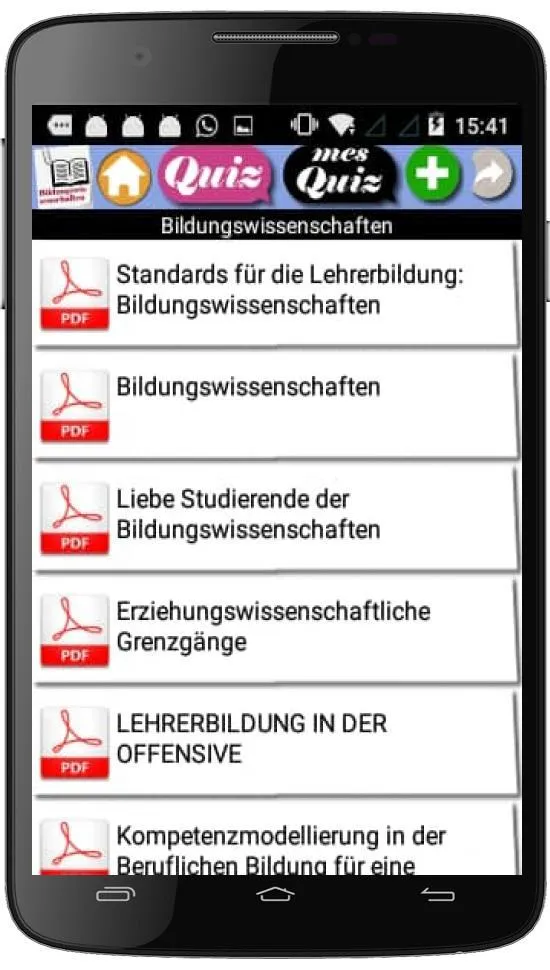 Bildungswissenschaften | Indus Appstore | Screenshot