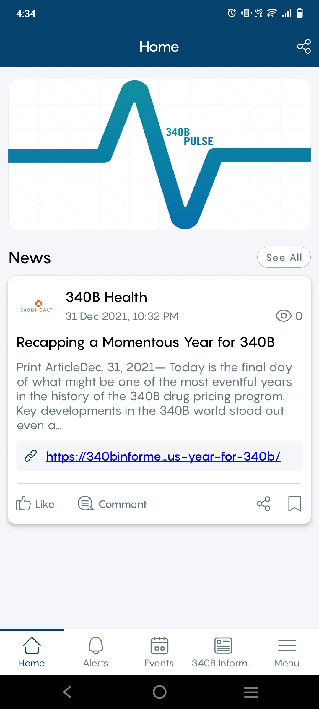 340B Pulse | Indus Appstore | Screenshot