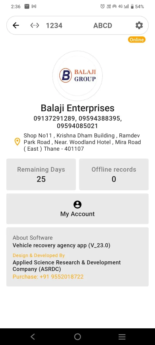 Balaji Enterprises Repo Agency | Indus Appstore | Screenshot