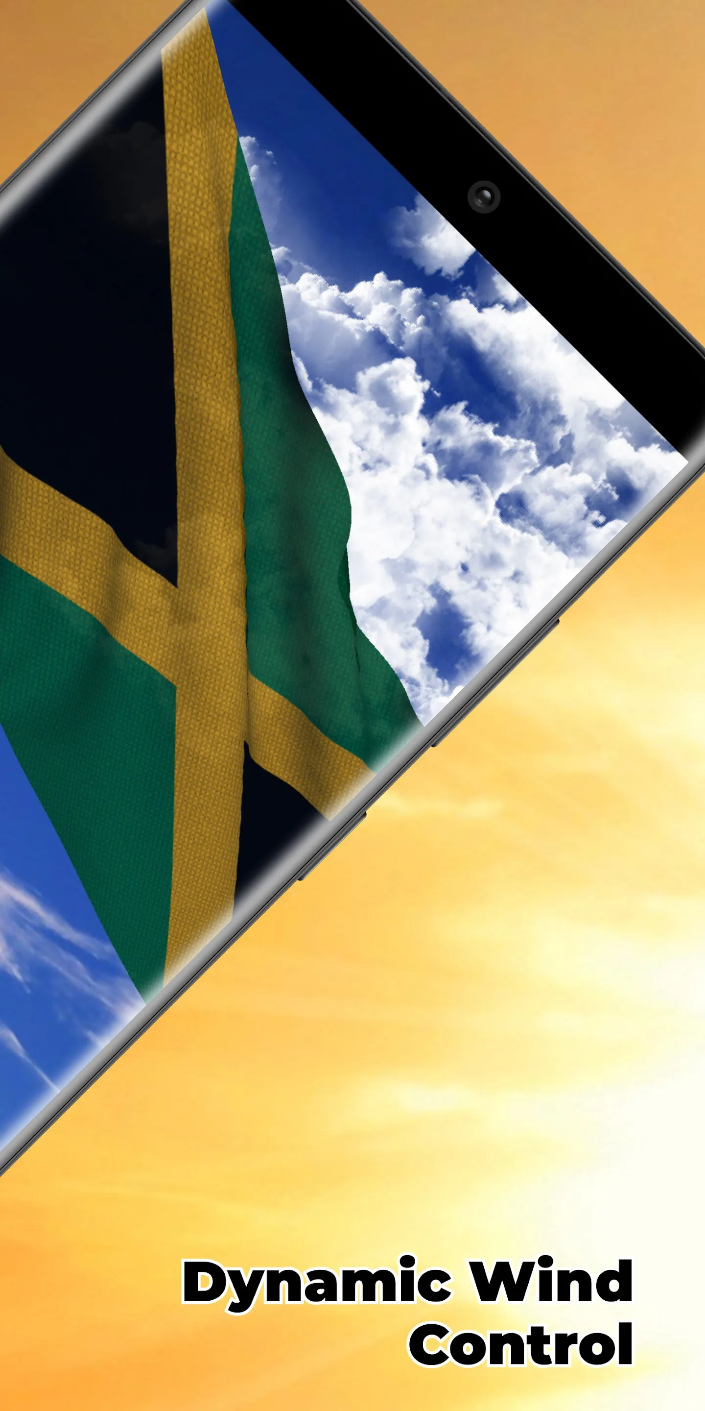 Jamaica Flag Live Wallpaper | Indus Appstore | Screenshot