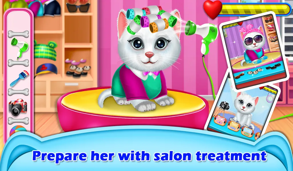 My Kitty Salon Makeover Games | Indus Appstore | Screenshot