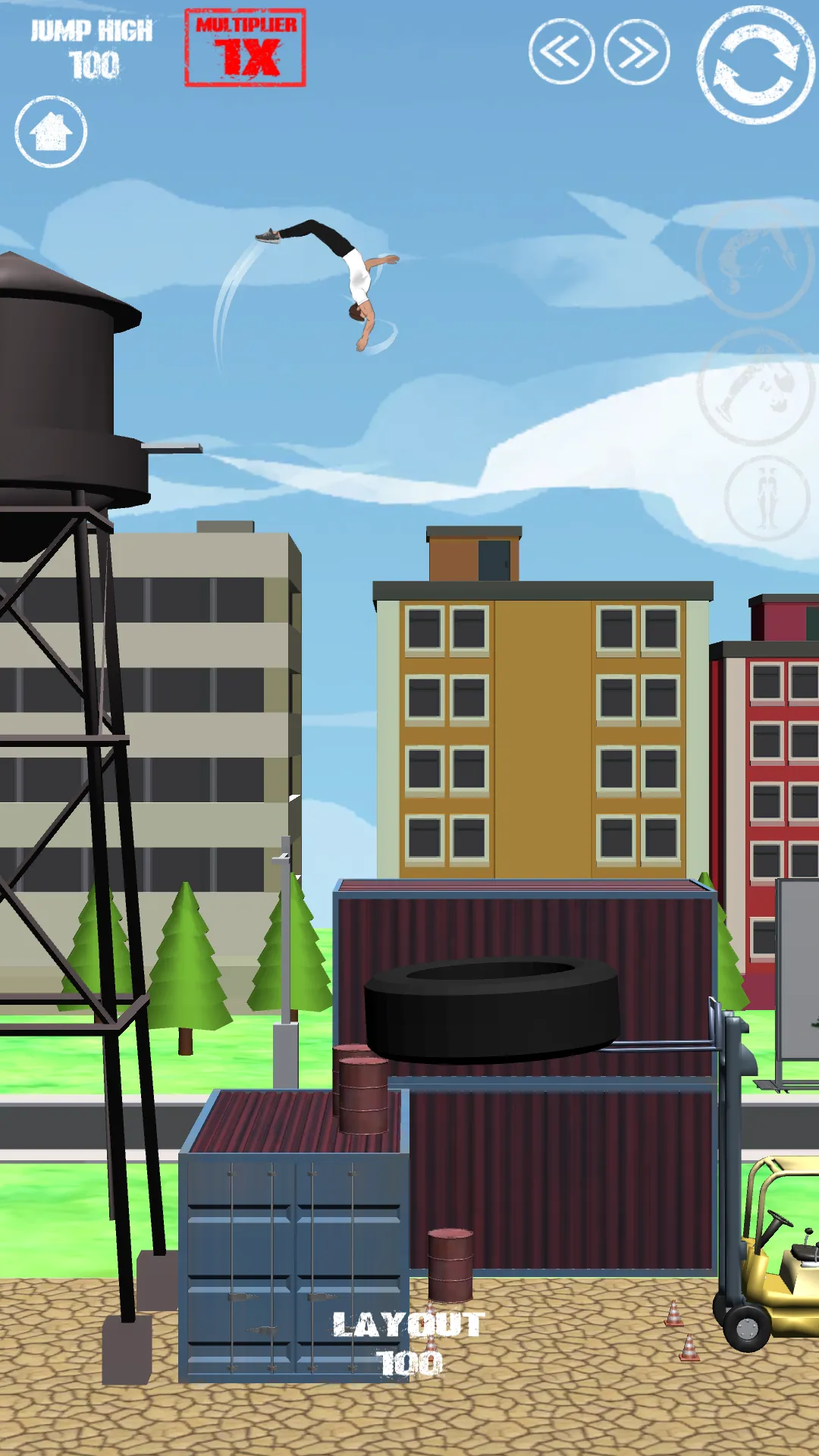 SWAGFLIP - Parkour Origins | Indus Appstore | Screenshot