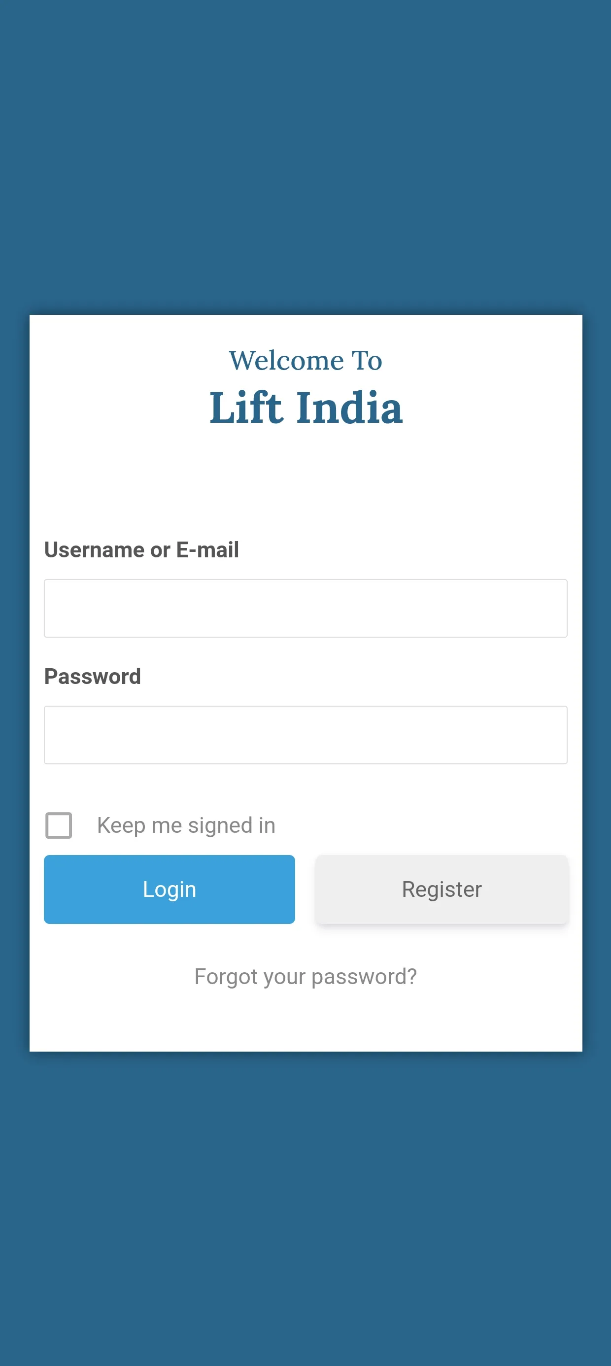 Lift India | Indus Appstore | Screenshot