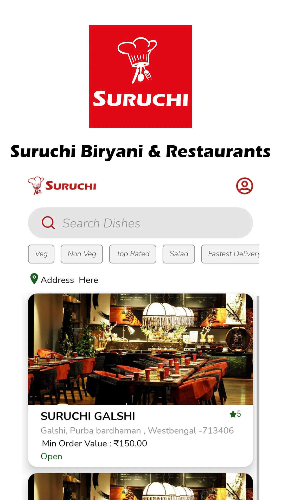 Suruchi Biryani & Restaurants | Indus Appstore | Screenshot